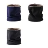 Scarves Neck Scarf Winter Women Men Solid Fleece Collar Thick Warm Velveted Rings High Quality Muffler Neckerchief