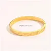 Charm Bracelets Europe America Fashion Style Women Bangle Luxury Designer Jewelry 18K Gold Plated Stainless Steel Wedding Lovers Gif Dhvue