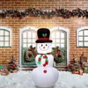 クリスマスの装飾屋外クリスマス装飾インフレータブルサンタクロース雪だるまクリスマスツリーモデル1.2m-2.4m大きなクリスマスドールトイホームデコレーション231207