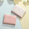 Wallets Women Card Holder Short Coin Purse Small Mini For Money Bags Students ID Bag Business PU Leather
