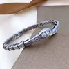 Luxe hartarmband gouden armband ontwerper Diamanten armbanden voor vrouwen Snake Dames designer sieraden Roestvrij stalen heren damesarmband Kmvu