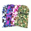 Beanie Skull Caps Balaclava Face Mask Motorcycle Shield Camouflage Ski Cold Proof Full Cosplay Gangster 231208