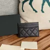 Plånbokskvinnor innehavare s väskor designer korthållare kredit pass läder purese mini kortväska dubbel modemynt handväska plånböcker 10a kvalitet