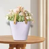 Vases Ceramic Flower Vase Decorative Purse For Flowers Bag Unique Dinning Shelf Table Kitchen Garden