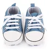 Pasgeboren Baby Babyschoenen Peuters Baby Canvas Sneakers Jongens Meisjes Prewalker Zachte Zool Kinderschoenen