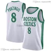 Maglia da basket Kristaps Porzingis Boston''Celtics''2023-24 blu Uomo Gioventù Donna S-XXL Maglia sportiva da città