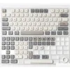 لوحات المفاتيح XDA ملف تعريف 120 PBT Keycap Dye-Sub مخصصة الحد الأدنى من اللون الأبيض باللغة الإنجليزية اليابانية للوحة المفاتيح الميكانيكية MX Switch Dro dhqeo