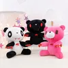 Nowy Kawaii Mała Pink Plush Doll Cute Cartoon Teddy Bear Children Plush Toys Free Ups/DHL