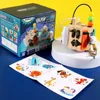 Intelligens leksaker trä upptagen kubfärg nyckel lås fiske upptagna brädet block montessori sensoriska leksaker tidiga lärande utbildningsgåvor för baby barn 231207