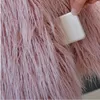 Женская меховая куртка 2023, осенне-зимняя куртка, женская розовая модная длинная плюшевая куртка из искусственной шерсти, женские короткие паркеры, женское пальто