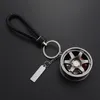 Car Keychain Aluminium Aluminium Rim Model Rays TE37 Wheel Keyring for Auto Auto Moto Key Ring for Keys Key Chains Trinket227L