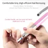 Équipement d'art d'ongle Perceuse électrique en forme de coeur 35000 tr/min Fraise à ongles sans fil Pédicure Meuleuse Machine de forage rechargeable 231207