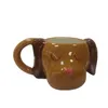 Tasses Creative Cartoon Chiot Tasse En Céramique 3D Animal Tasse Mignon Chien Café Maison Vaisselle Fournitures Cadeau 400 ml