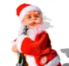Christmas Toy Supplies Cross border Christmas Gifts Shake Hips Music Glow Santa Claus Electric Toys Christmas Decorations 231208