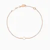 1 Mini Notif Van Clover Braccialetti a quattro foglie Bracciale di lusso Bracciale in oro 18K Bracciale per donne per uomini uomini Silver Chain Elegant Jeweller Ufnt