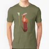 T-shirts pour hommes Nepenthes Edwardsiana | Plante carnivore manches pichet chemise courte Streetswear Harajuku été haute qualité T-Shirt