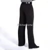 Stage Wear National Standard Social Practice Performance Suit With Double-sided Satin Stripe Men's Modern Dance Pants