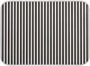 Table Mats Black Striped White Dish Drying Mat For Kitchen Absorbent Microfiber Pad 24" X 18"