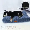 kennlar pennor hund säng husdjur för matta tvättbar faux päls låda anti slip cat fluffy comfy sover 231206