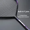Badminton String Professional Max 30 funtów 4U VSHAPE RACKET STRUNG PEŁNY RACQUET Ofensywna z włókna węglowego z 231208
