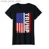 남자 티셔츠 Donald Trump Tshirt 2024 Cotton G Shot Shot USA 인쇄 T 셔츠 남성 여성 Gshot Y2K 그래픽 마가 스트리트웨어 티셔츠 L231208