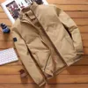 2023 Luxury Baseball Jacket mode huva avtagbar design fransk märke enkel dragkedja avslappnad fast färgrock utomhus varm s b grossist 2 bitar 10% dicount