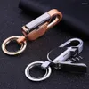 Keychains Jobon Men Key Chain Multifunktion Folding Clipper Wine Corkrew Keychain Tool For Ring Holder Christmas Day Xmas Gift263m