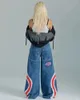 Jeans femme JNCO jean baggy femme américain Vintage jean taille haute Harajuku streetwear tendance jean modèles hip hop pantalon large femme 231207