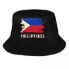Berets Bucket Hats Philippines Flagge coole philippinische Fans