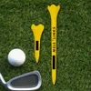 Golf tees 50 st golf boll nagel tees återanvändbar plast golf nagelboll tee support stabil bärbar lättvikt för golfare övningsartiklar 231204