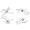 Futaba GYA553 Suporte de giroscópio de 6 eixos de asa fixa S. BUS para drone de corrida elétrico / avião a óleo / planador Rc acessórios para drones