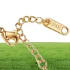 Wholale Jewelry Luxury Gift Stainls Steel 18K Gold Women Lucky Flower Bracelet3508177