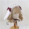Andere Event Party Supplies Ohren Niedliche handgemachte Lolita Kopfbedeckung Haarband Kc Clips Süße Accessoires Japanische Ornamente Maid Kopfschmuck Oty8F