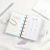 Calendario A5 A6 A7 Notebook Frontespizio minimalista Accessori interni in carta a fogli mobili
