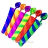 6pcs silikon buz pop kalıp popsicles kalıp dondurma yapımcıları push up dondurma jöle lolly pop popsicle pişirme aletleri için t200703