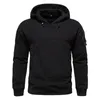 Heren Hoodies 2024 Dik Polar Fleece Sweatshirt Herfst Winter Heren Kap Sport Zwart Winddicht Oversized Hoodie Mannelijke Streetwear Hoody