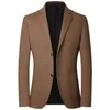 Men s Suits Blazers 2023 Autumn Men Jackets Business Casual Suit Wool Coats High Quality Man Slim Fit 231208