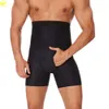 Shaper Shorts For Men Tummy Control Shapewear High Waist Slimming Panties Flat Belly Thigh Panty Body Underwear
