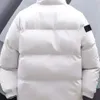 Mode Coton Rembourré Manteau Hommes Nouveau Simple Japonais Frais Trois Rayures Épais À Capuche Veste Amoureux Casual Stand B En Gros 2 Pièces 10% De Réduction