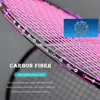 Badminton String Professional 100 Full Carbon Fiber Rackets Strings Ultra Light 6U 73G G5 Racquet With Bags Speed ​​Sports Adult 231208