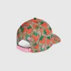Klasyczny litera truskawkowa czapka baseballowa Kobiety słynne bawełniane czaszki sportowe czapki golfowe zakrzywione wysokiej jakości kaktusy 309Y