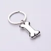 Sleutelhangers Schattige Hond Bot Sleutelhanger Mode Legering Charms Huisdier Hangende Tags Ring Voor Mannen Vrouwen Gift Auto Sleutelhanger JewelryKeychains249A