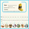 Vestuário para cães 4 pcs sapatos botas filhote de cachorro de verão com faixa reflexiva macia confortável antiderrapante sola de borracha respirável botas