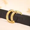 Cintura di design di lusso moda G lettere fibbia cintura in vera pelle Designer di alta qualità cinture casual cintura larghezza 2,8 cm cinture per donna designer