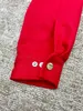여자 플러스 사이즈 아웃웨어 코트 양복 후드 가드 캐주얼 패션 컬러 스트라이프 인쇄 고품질 야생 통기성 긴 슬리브 HM 티셔츠 3E33T