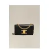 Legal Copy Deisgner Celins's Bags online shop Triumphal Arch Underarm Bag 2023 New Summer High end Genuine Leather One Shoulder Stick Women's Chain Small