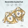 Cappelli a tesa larga Secchiello moderno barocco riflettente cappello estivo pescatore pieghevole donna uomo protezione solare berretti 231208