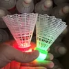 Badminton Shuttles 4Tubes8PCS Nacht LED Nylon Shuttle Duurzaam Racket Training Glanzend 231208