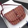 Goyyard Saddles Casual Designer Mens Womens Bags 7a Quality Messenger Crossbody Classic Envelope Fashion Handbag Shoulder Go Yard Bag Wallets