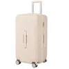 Suitcases Candy Colored Trolley Trunk 26 28 32 Inch Travel Suitcase Spinner Large Rolling Lage Bag With Wheel 33